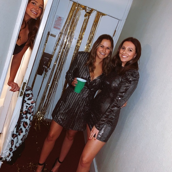 Sparkly Blazer Dress - Picture 4 of 4